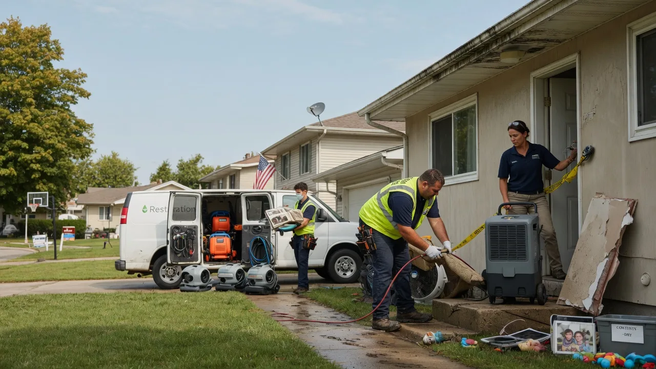 Water Damage Restoration in Buck Creek, IN near me